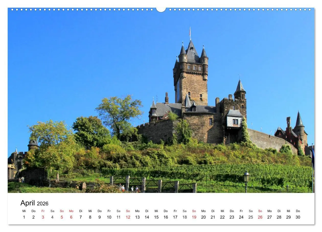 Bild: 9783457826904 | Cochem - Eine Perle an der Mosel (Wandkalender 2026 DIN A2 quer),...