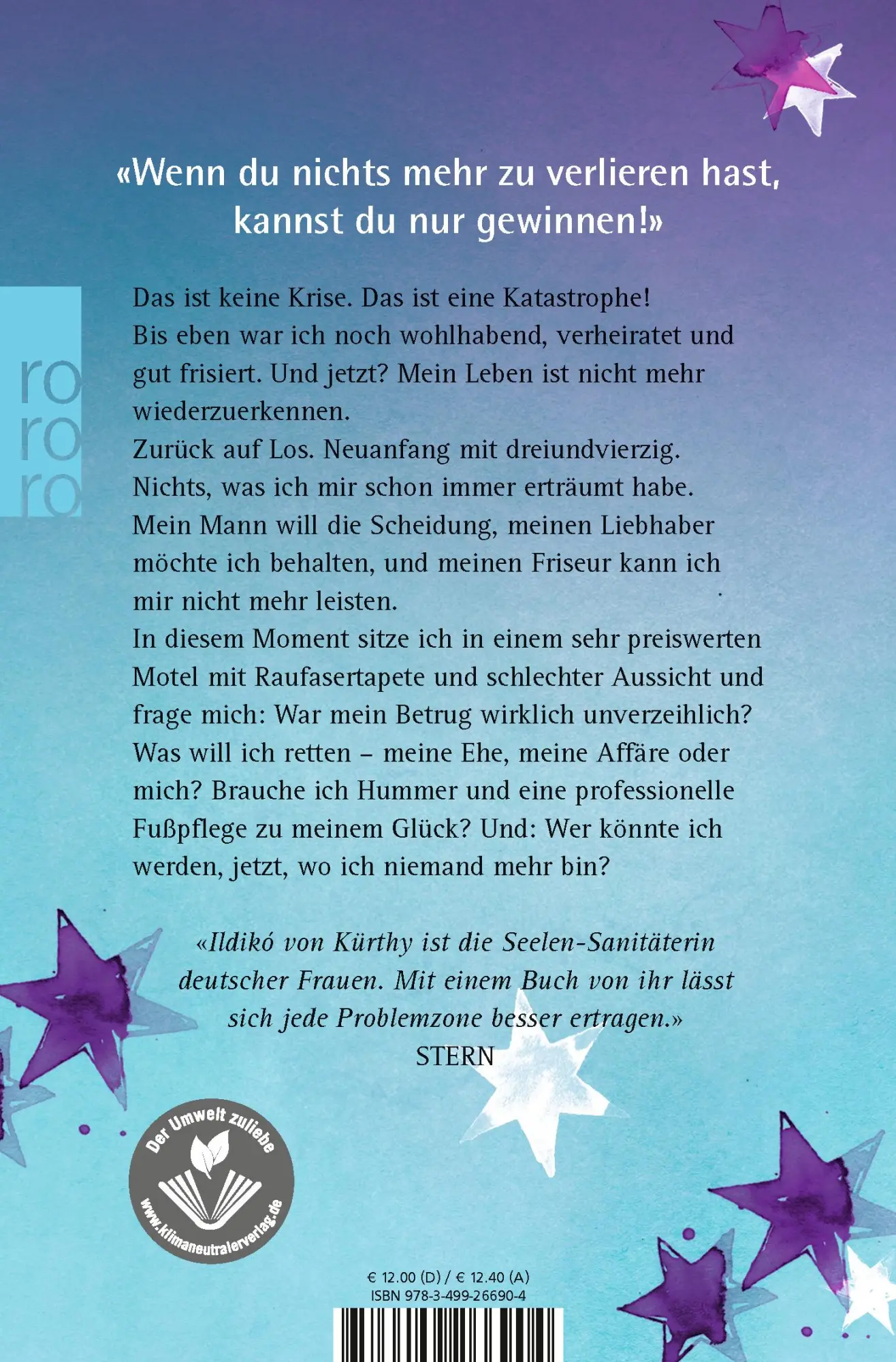 Rückseite: 9783499266904 | Sternschanze | Ildikó von Kürthy | Taschenbuch | 350 S. | Deutsch