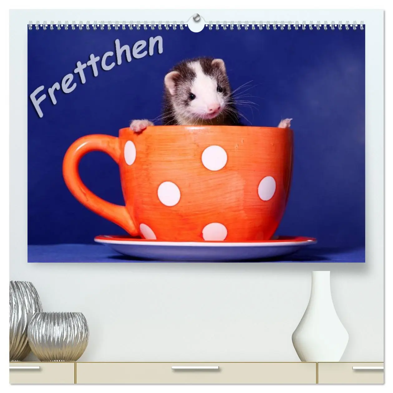Cover: 9783516226904 | Frettchen - Ferrets (hochwertiger Premium Wandkalender 2026 DIN A2...