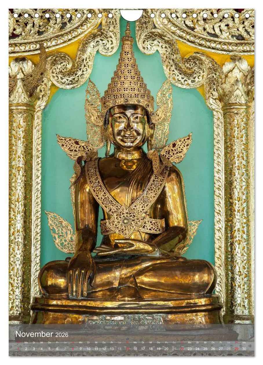 Bild: 9783516466904 | Buddha - Harmonie und Gelassenheit (Wandkalender 2026 DIN A4 hoch),...
