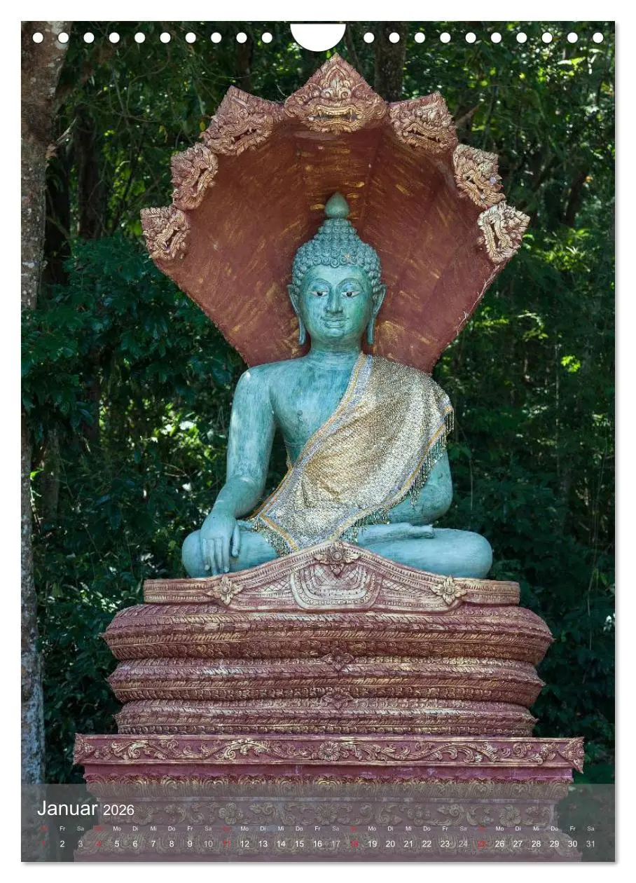 Bild: 9783516466904 | Buddha - Harmonie und Gelassenheit (Wandkalender 2026 DIN A4 hoch),...