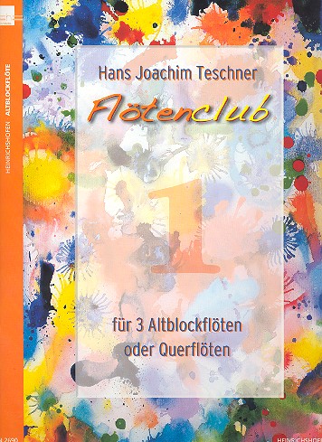 Cover: 9790204426904 | Flötenclub, für 3 Altblockflöten (3 Querflöten), Spielpartitur | Buch