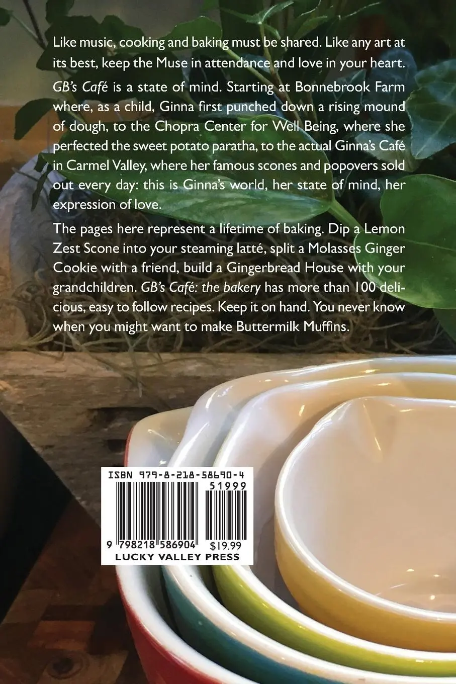 Rückseite: 9798218586904 | GB's Cafe | the bakery | Ginna B B Gordon | Taschenbuch | Englisch
