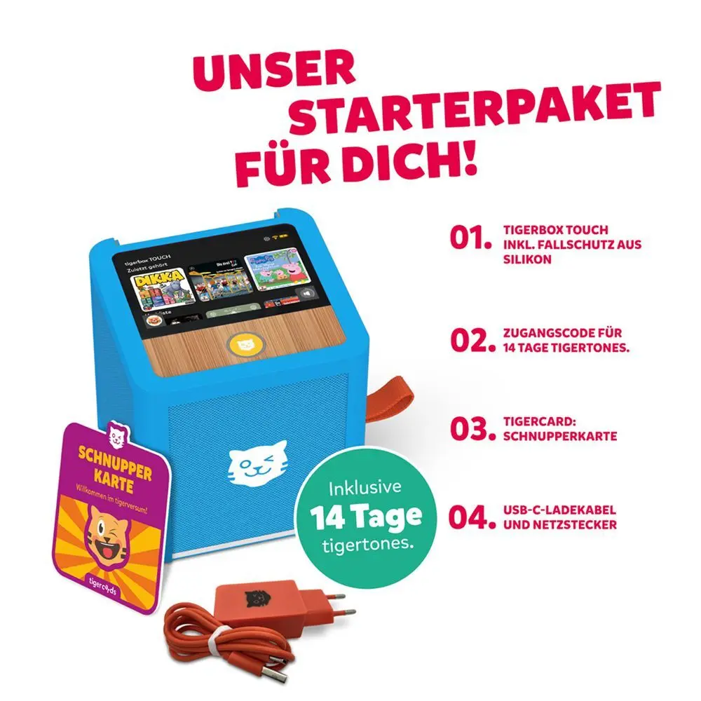 Bild: 4260535487004 | tigerbox TOUCH PLUS (blau) | 2023 | Tiger Media Deutschland GmbH