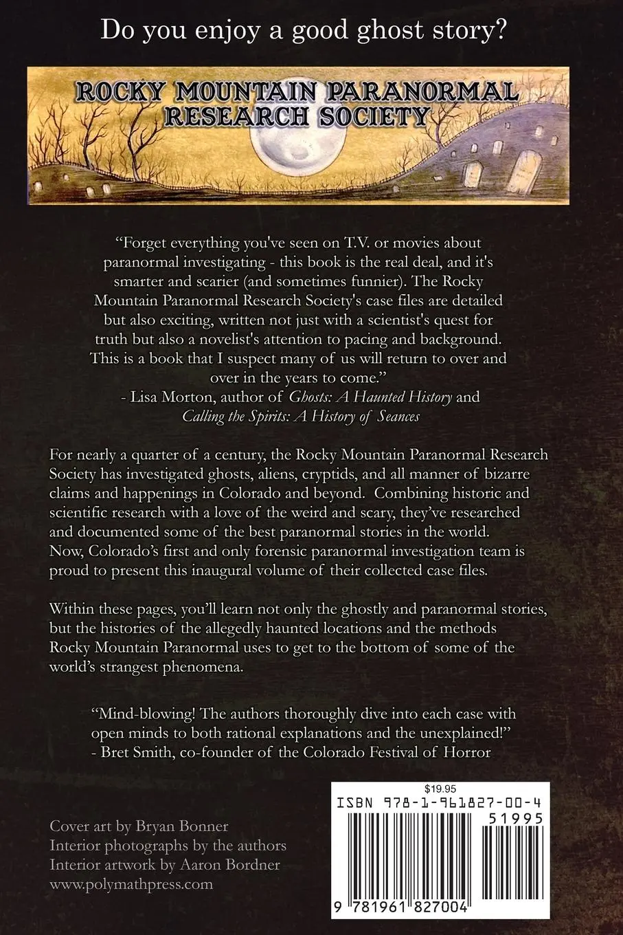 Rückseite: 9781961827004 | Case Files of the Rocky Mountain Paranormal Research Society Volume 1