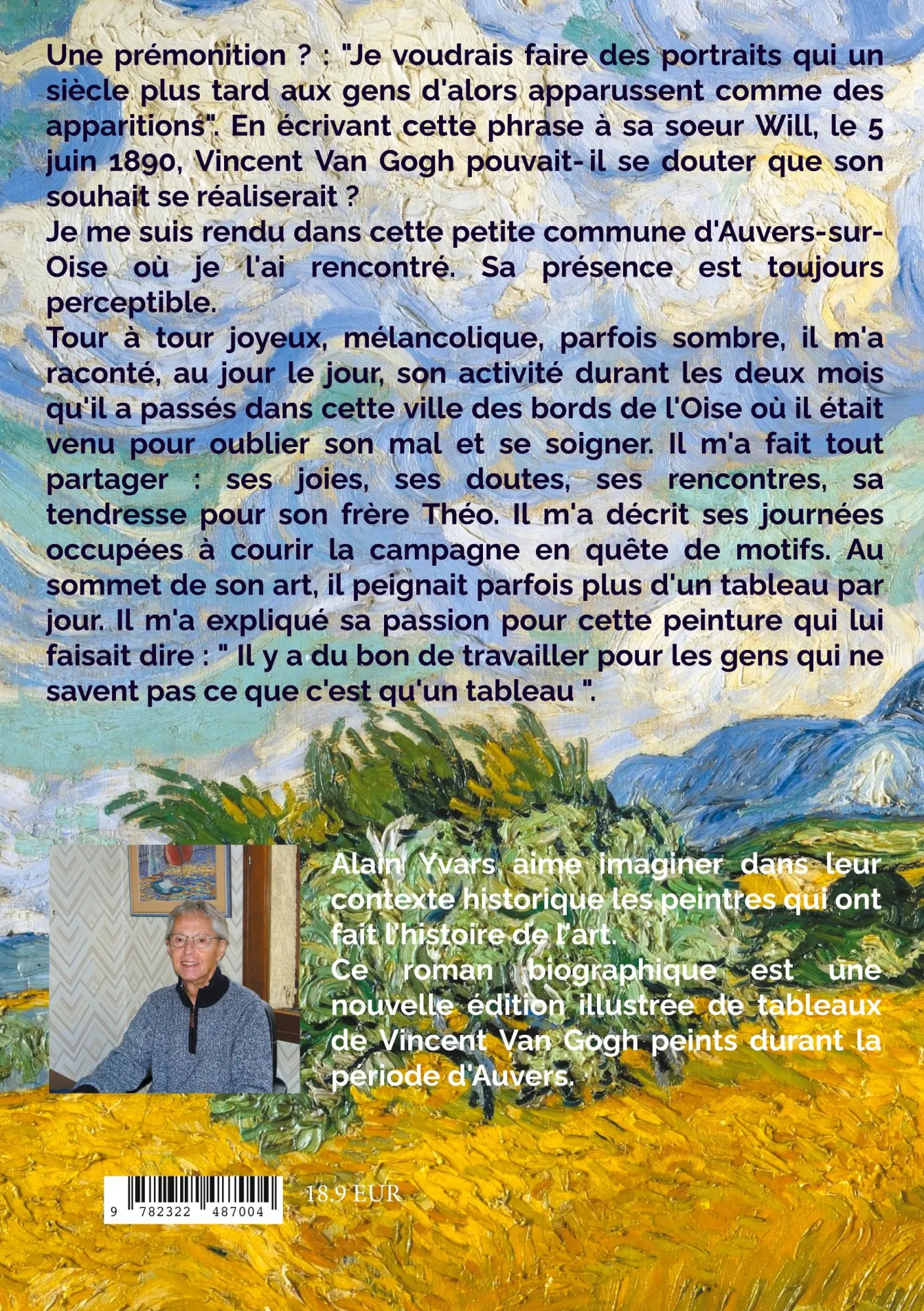 Rückseite: 9782322487004 | Que les blés sont beaux | L'ultime voyage de Vincent Van Gogh | Yvars