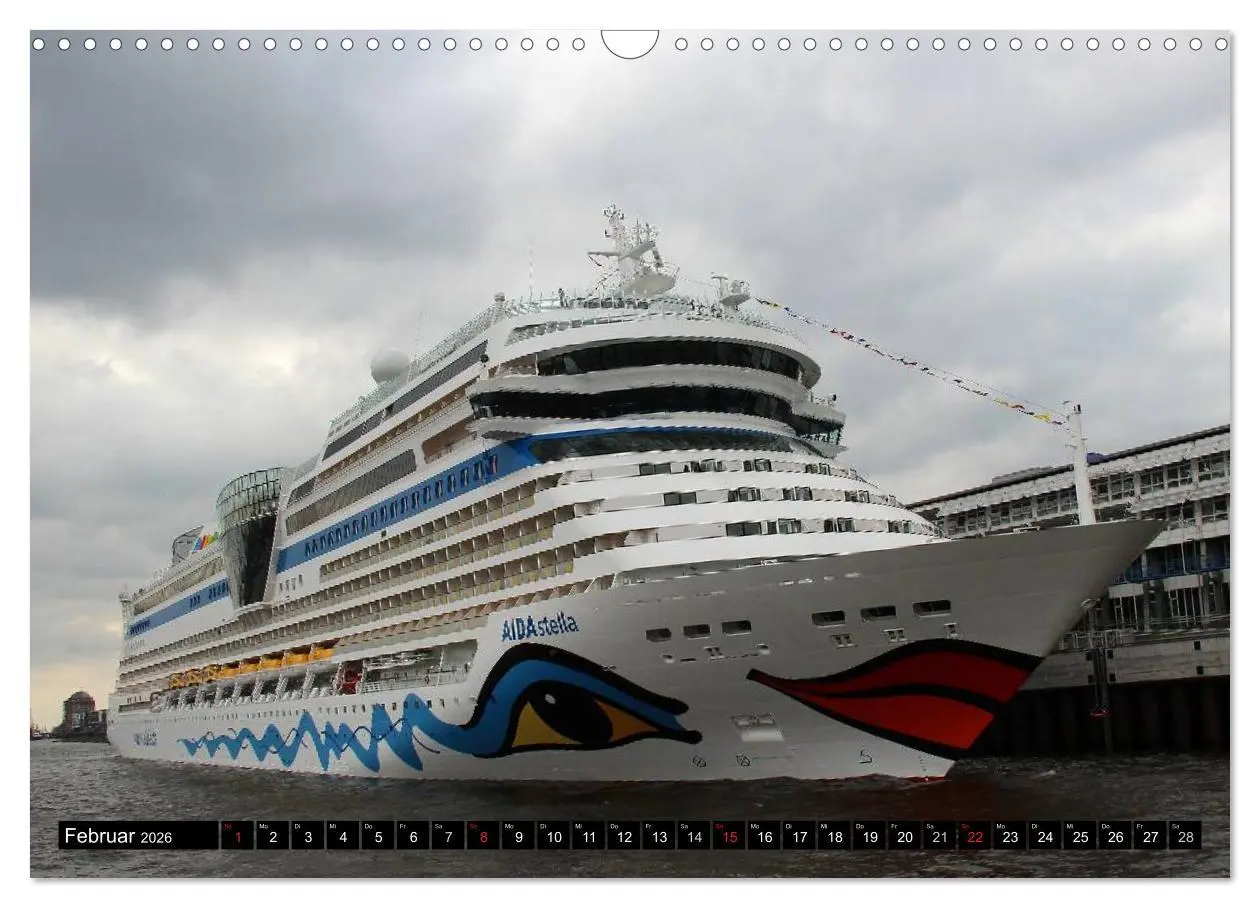 Bild: 9783516117004 | Kreuzfahrtschiffe in Hamburg (Wandkalender 2026 DIN A3 quer),...