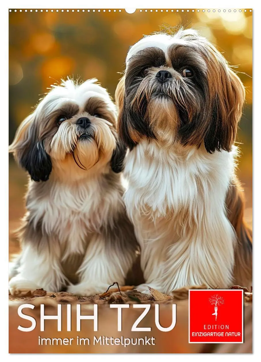 Cover: 9783516287004 | Shih Tzu - immer im Mittelpunkt (Wandkalender 2026 DIN A2 hoch),...