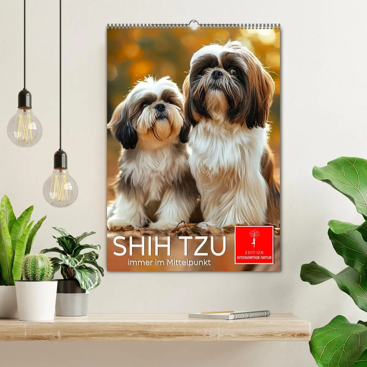 Bild: 9783516287004 | Shih Tzu - immer im Mittelpunkt (Wandkalender 2026 DIN A2 hoch),...