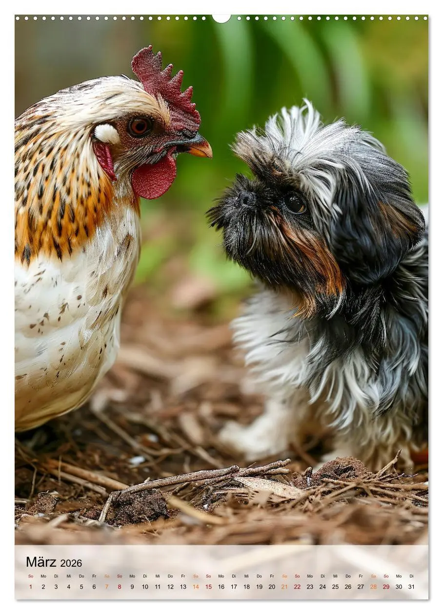 Bild: 9783516287004 | Shih Tzu - immer im Mittelpunkt (Wandkalender 2026 DIN A2 hoch),...