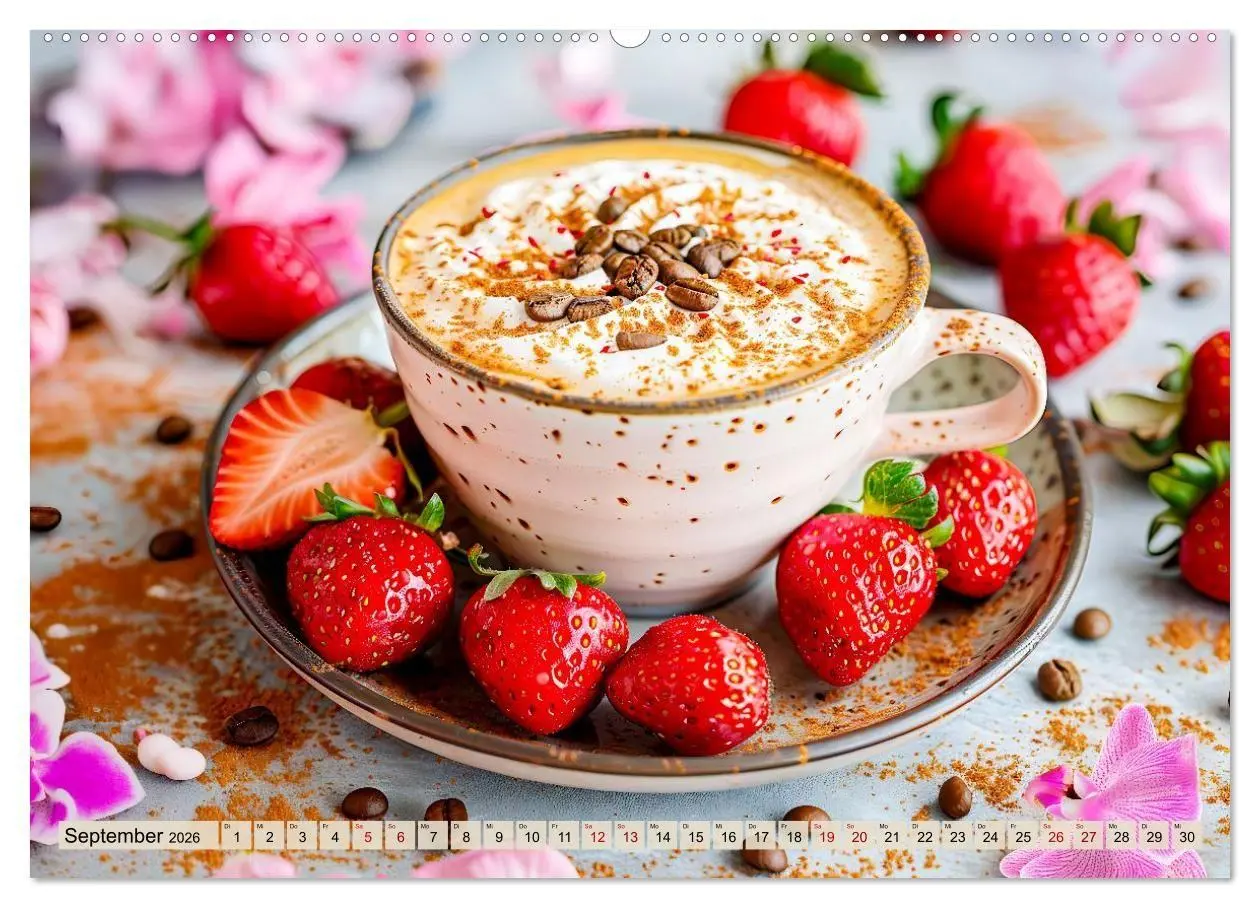 Bild: 9783516667004 | Cappuccino, Latte und mehr - Der große Kaffeekalender (Wandkalender...