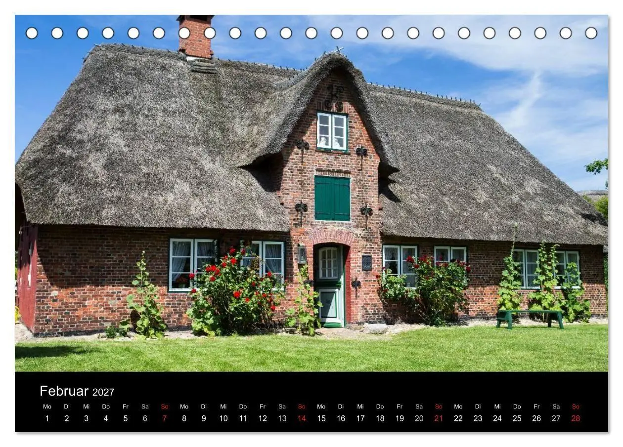 Bild: 9783594027004 | Amrumer Impressionen (Tischkalender 2027 DIN A5 quer), CALVENDO...