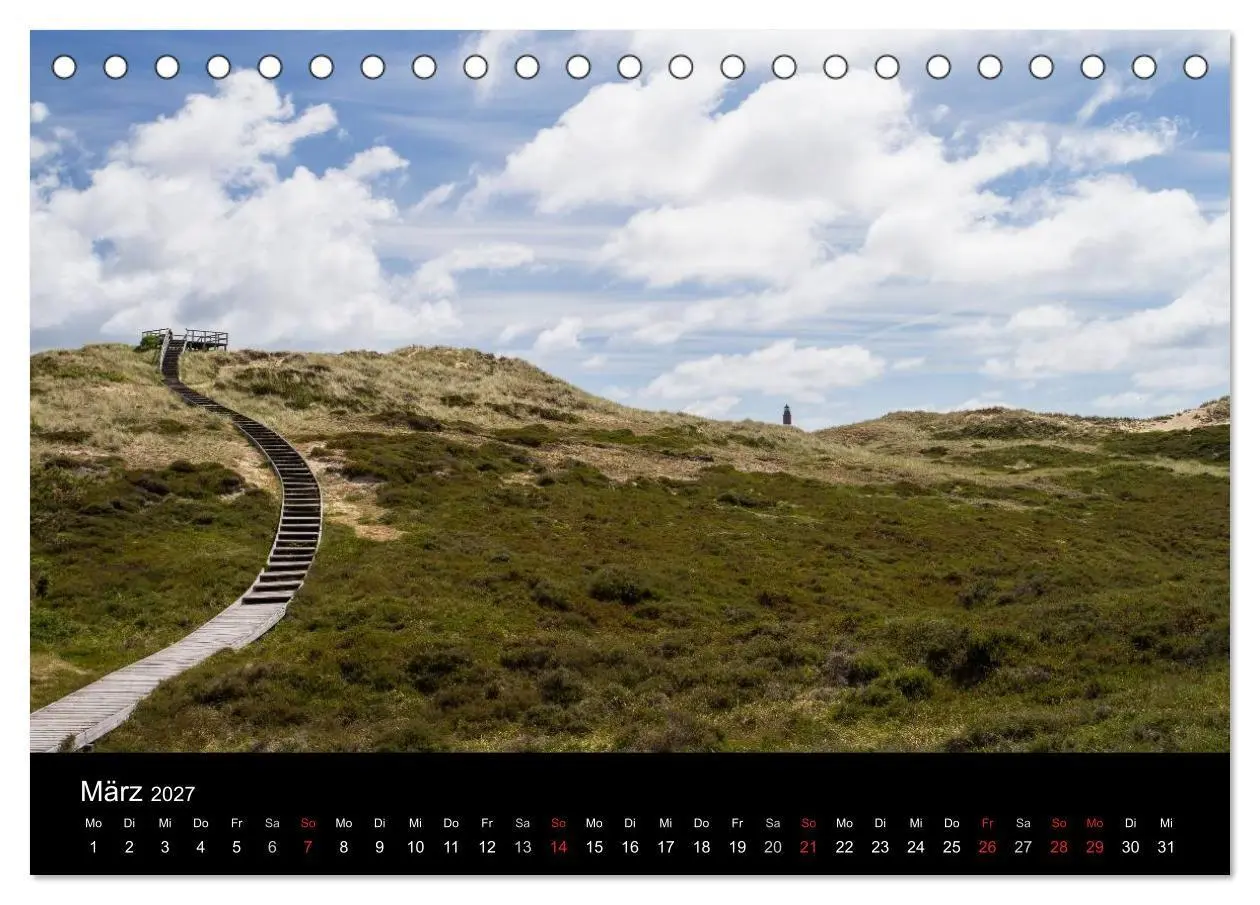 Bild: 9783594027004 | Amrumer Impressionen (Tischkalender 2027 DIN A5 quer), CALVENDO...
