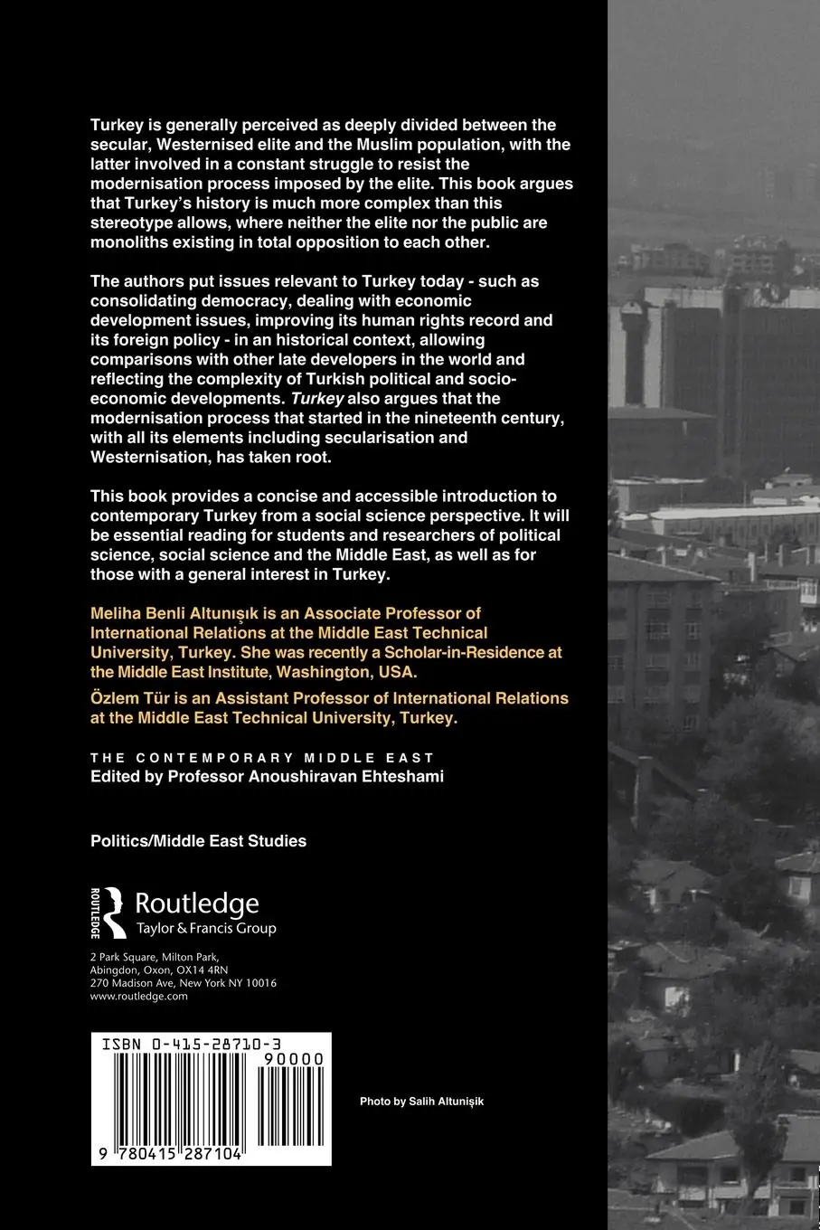 Rückseite: 9780415287104 | Turkey | Challenges of Continuity and Change | Altunisik (u. a.)