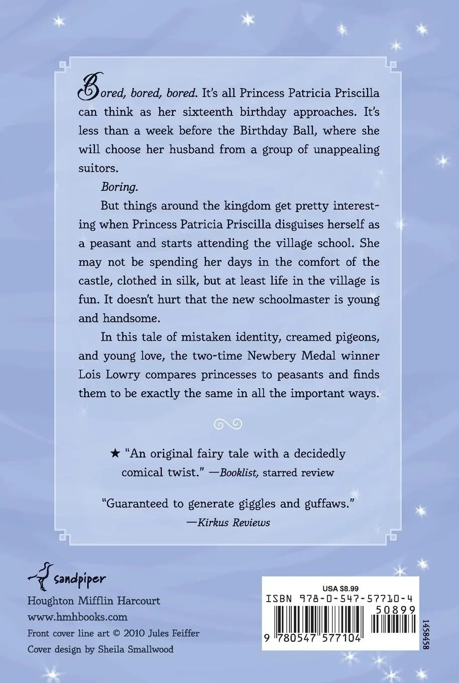 Rückseite: 9780547577104 | Birthday Ball, The | Lois Lowry | Taschenbuch | Englisch | 2023