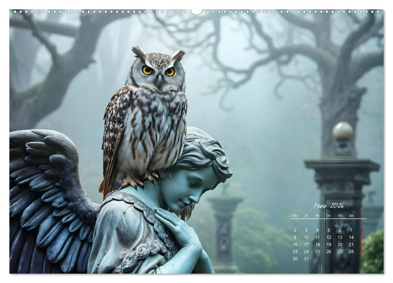 Bild: 9783457257104 | Schattenkuss - Tiere in den Armen der Nacht (Wandkalender 2026 DIN...