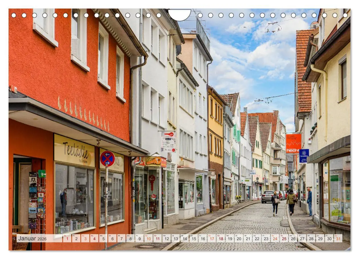 Bild: 9783457637104 | Reutlingen Impressionen (Wandkalender 2026 DIN A4 quer), CALVENDO...