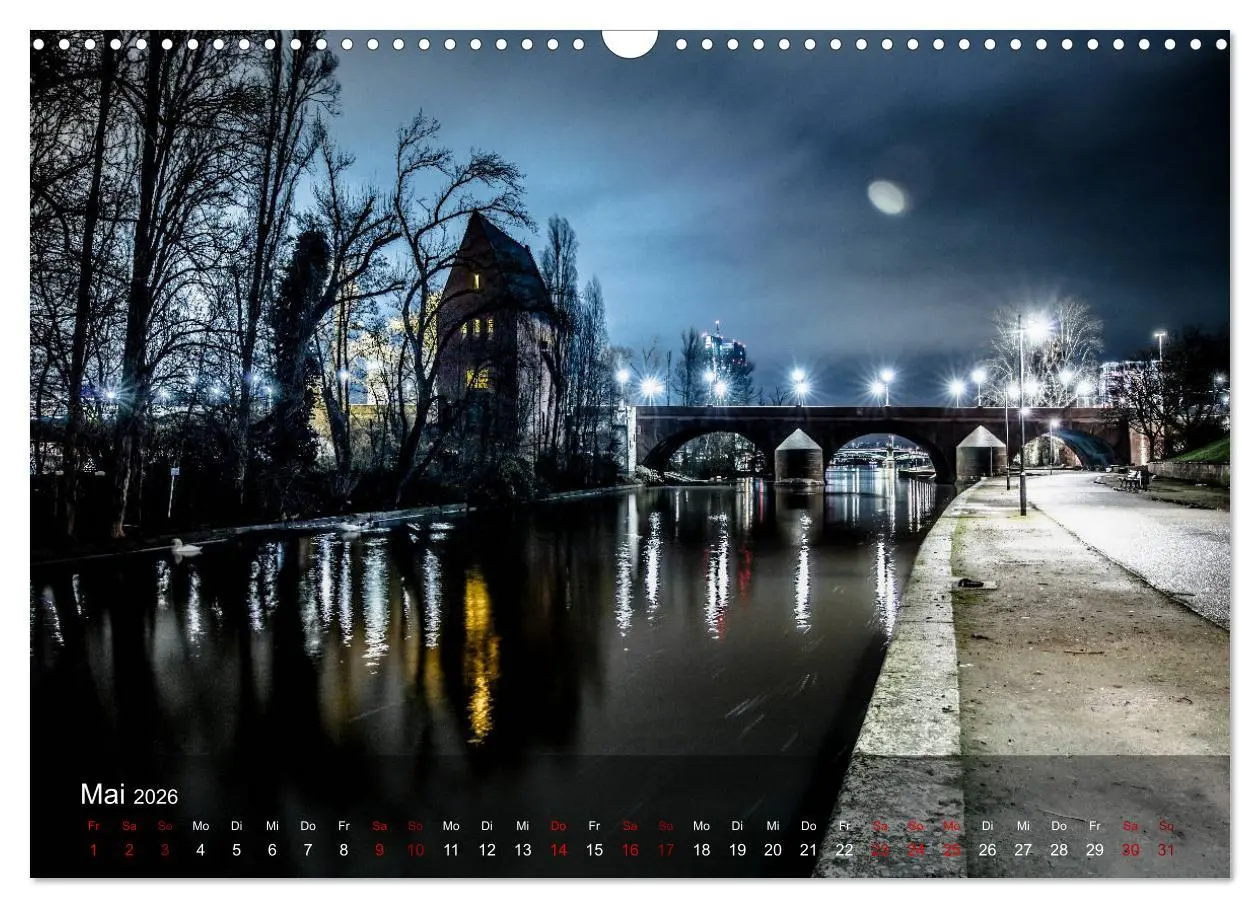 Bild: 9783457877104 | Frankfurt city view (Wandkalender 2026 DIN A3 quer), CALVENDO...