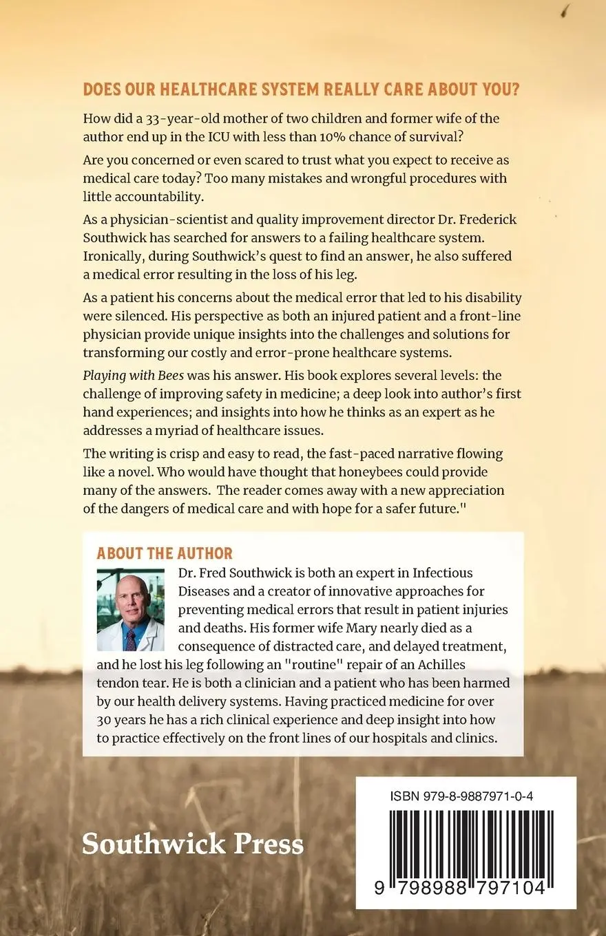 Rückseite: 9798988797104 | Playing With Bees | Frederick S Southwick | Taschenbuch | Englisch