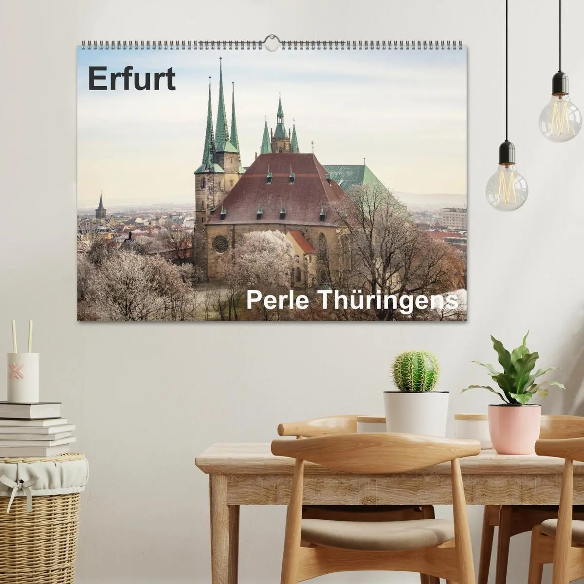 Bild: 9783457937204 | Erfurt. Perle Thüringens. (Wandkalender 2026 DIN A2 quer), CALVENDO...