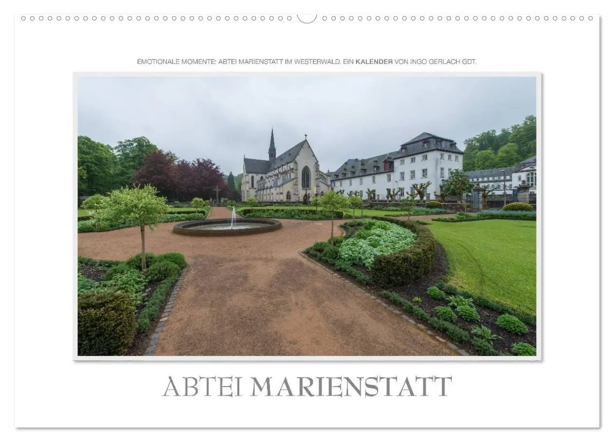 Cover: 9783516197204 | Emotionale Momente: Abtei Marienstatt im Westerwald (Wandkalender...