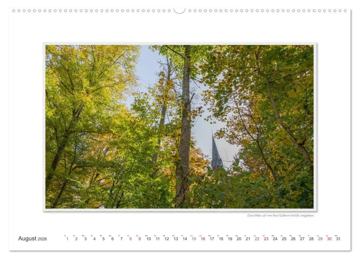 Bild: 9783516197204 | Emotionale Momente: Abtei Marienstatt im Westerwald (Wandkalender...