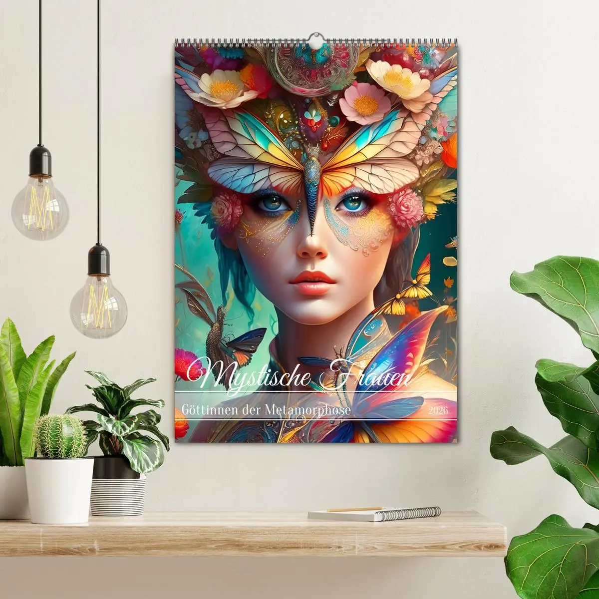 Bild: 9783516267204 | Mystische Frauen - Göttinnen der Metamorphose (Wandkalender 2026...