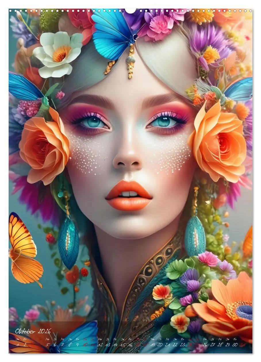 Bild: 9783516267204 | Mystische Frauen - Göttinnen der Metamorphose (Wandkalender 2026...