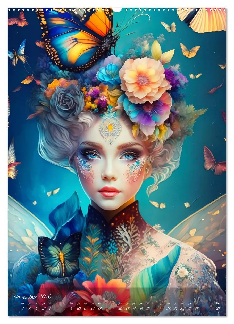Bild: 9783516267204 | Mystische Frauen - Göttinnen der Metamorphose (Wandkalender 2026...