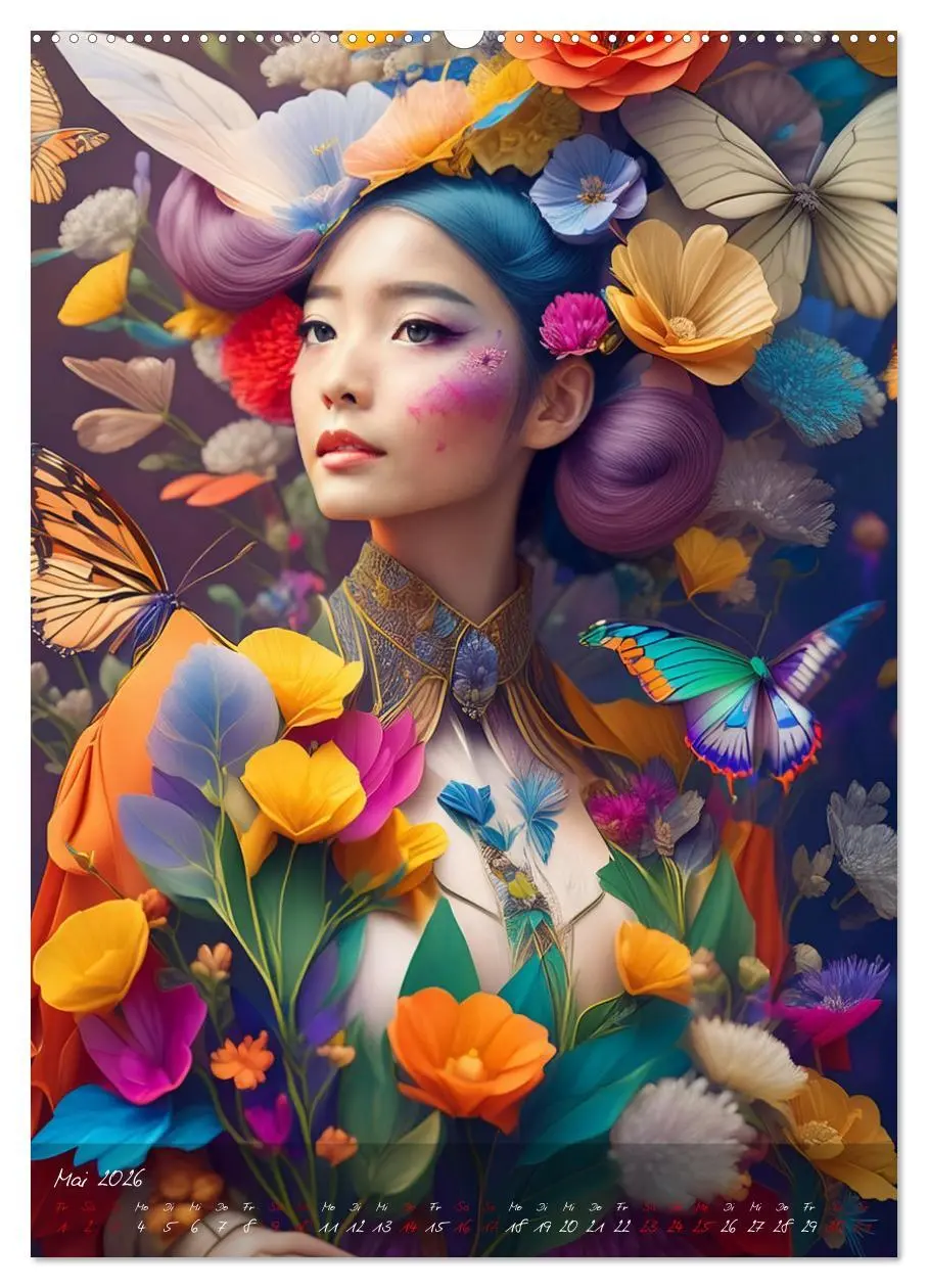 Bild: 9783516267204 | Mystische Frauen - Göttinnen der Metamorphose (Wandkalender 2026...