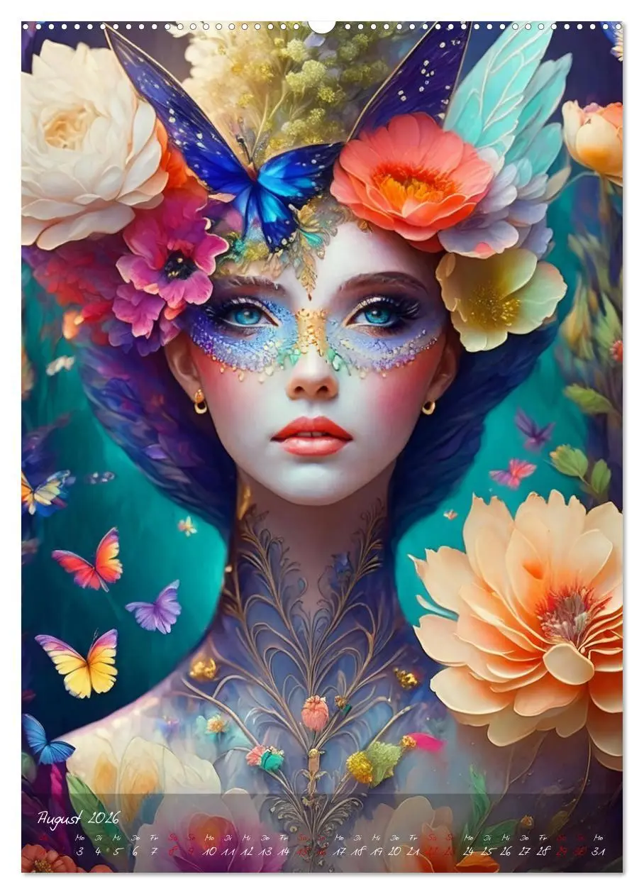Bild: 9783516267204 | Mystische Frauen - Göttinnen der Metamorphose (Wandkalender 2026...