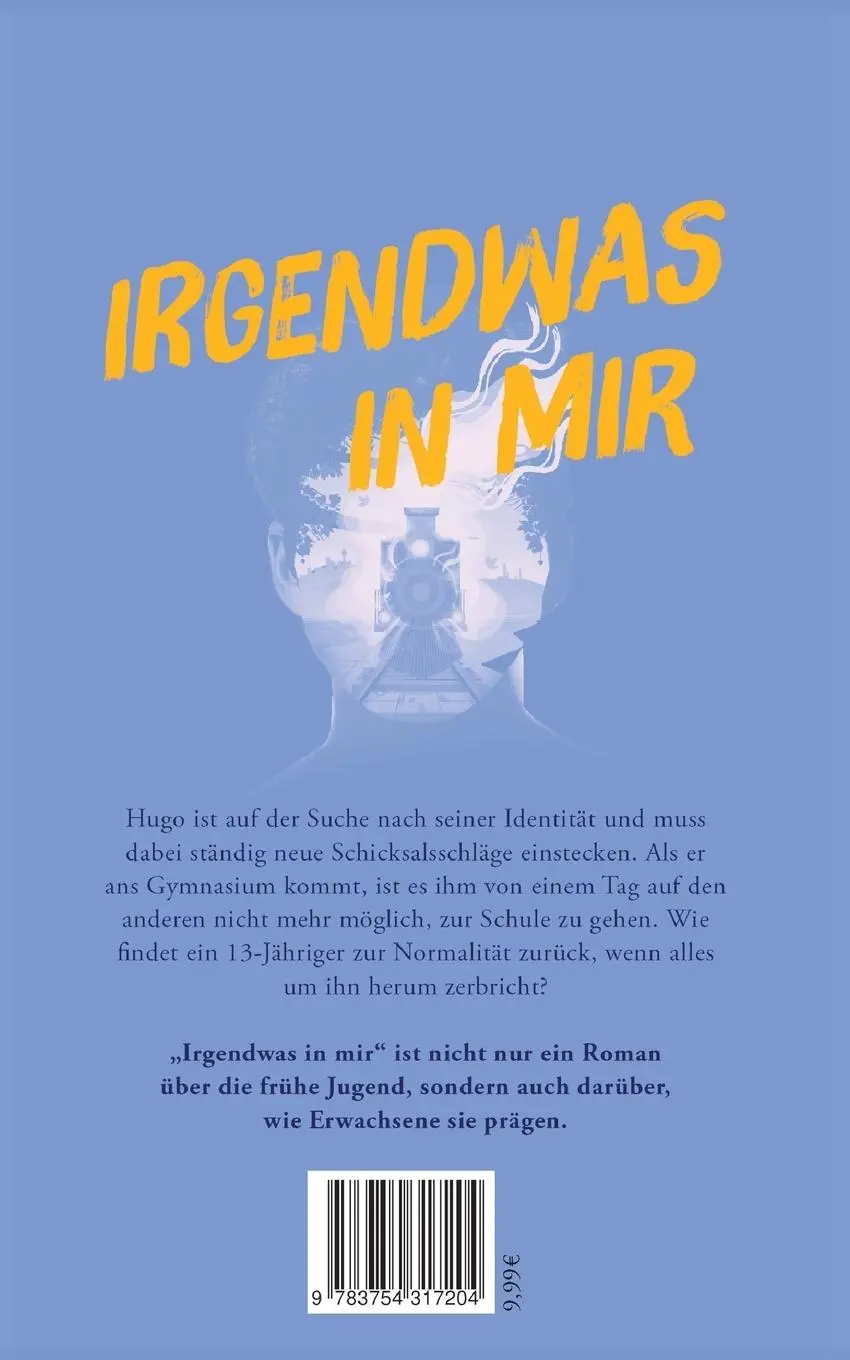 Rückseite: 9783754317204 | Irgendwas in mir | Hendrik von Drachenfels | Taschenbuch | Paperback