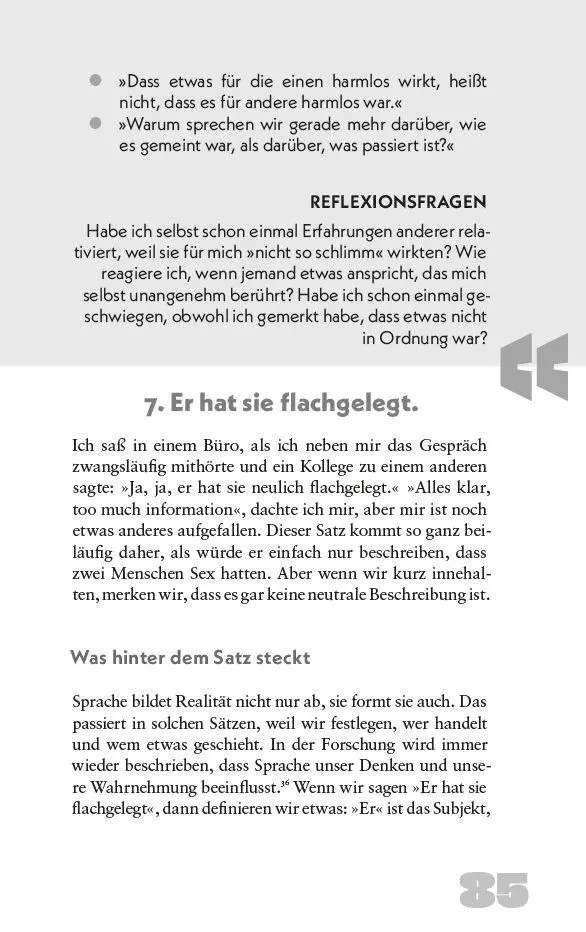 Bild: 9783903597204 | "Für eine Emanze bist du ganz schön hübsch!" | Laura Busche | Buch