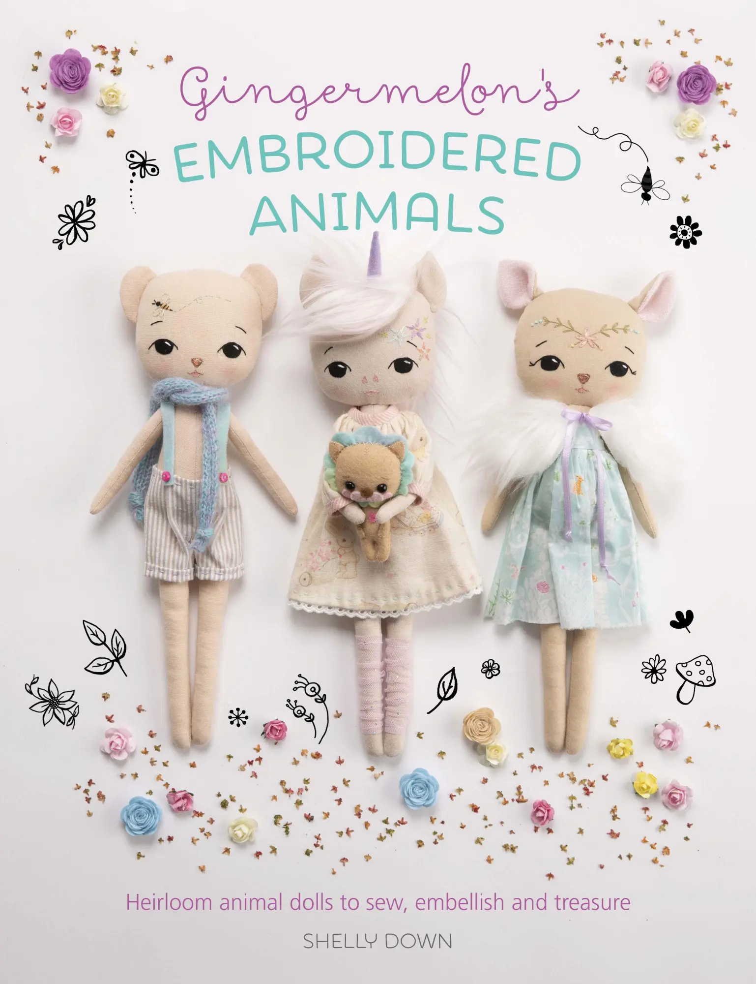 Cover: 9781446307304 | Gingermelon'S Embroidered Animals | Michelle Down (u. a.) | Buch