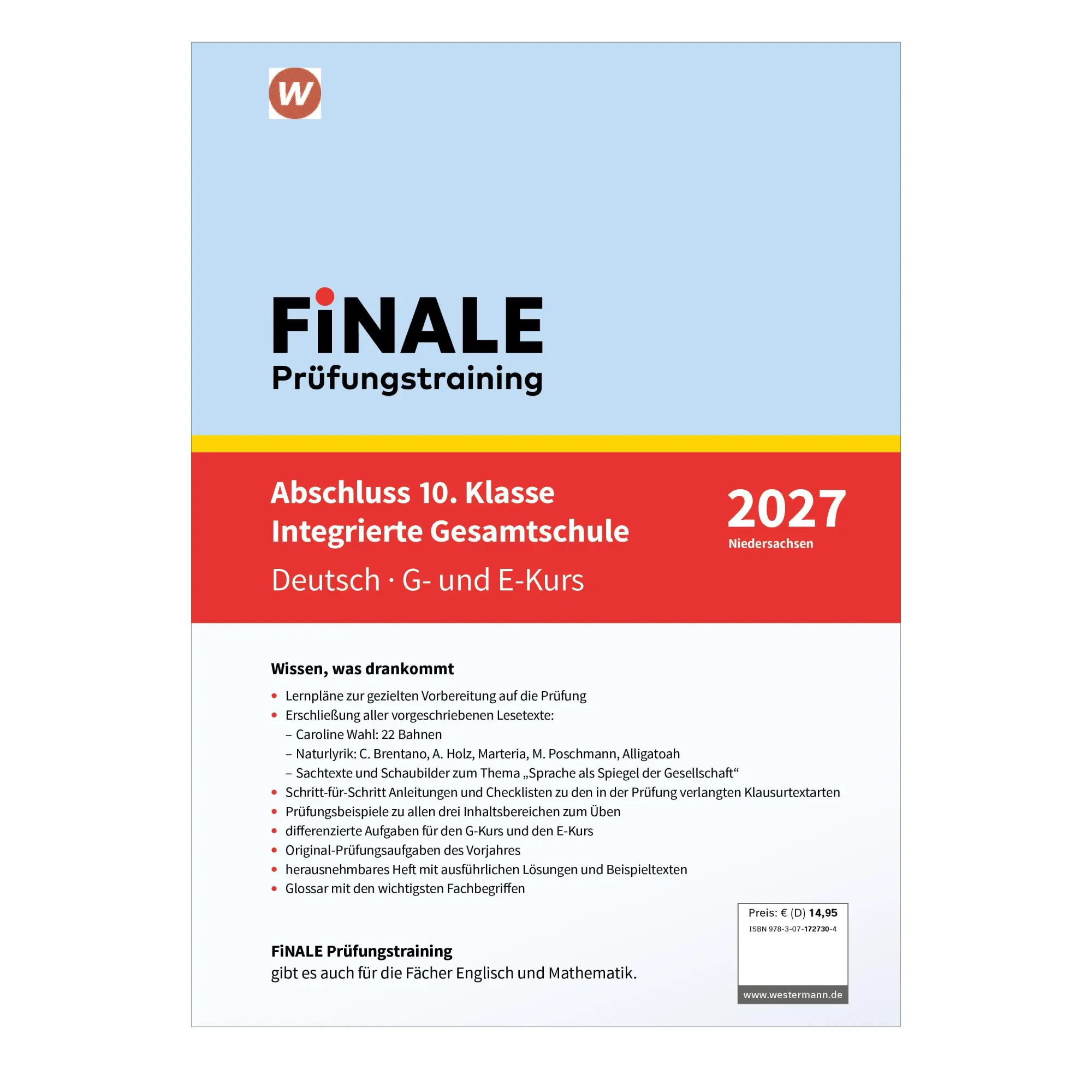 Bild: 9783071727304 | FiNALE Prüfungstraining Abschluss Integrierte Gesamtschule...