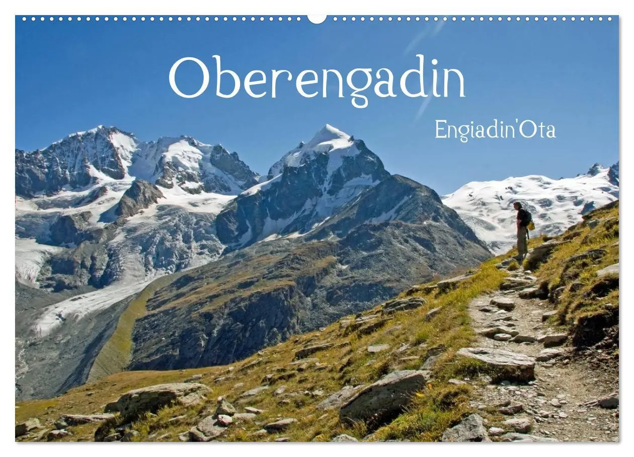 Cover: 9783516017304 | Oberengadin (Wandkalender 2026 DIN A2 quer), CALVENDO Monatskalender