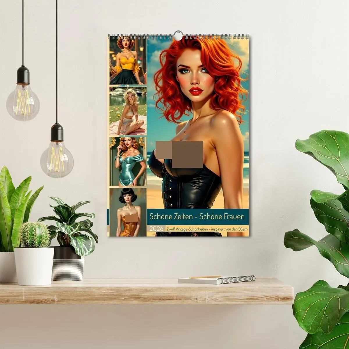 Bild: 9783516707304 | Schöne Zeiten - Schöne Frauen (Wandkalender 2026 DIN A3 hoch),...