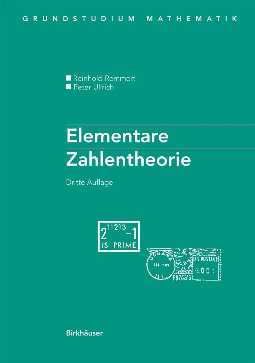 Cover: 9783764377304 | Elementare Zahlentheorie | Peter Ullrich (u. a.) | Taschenbuch | xi