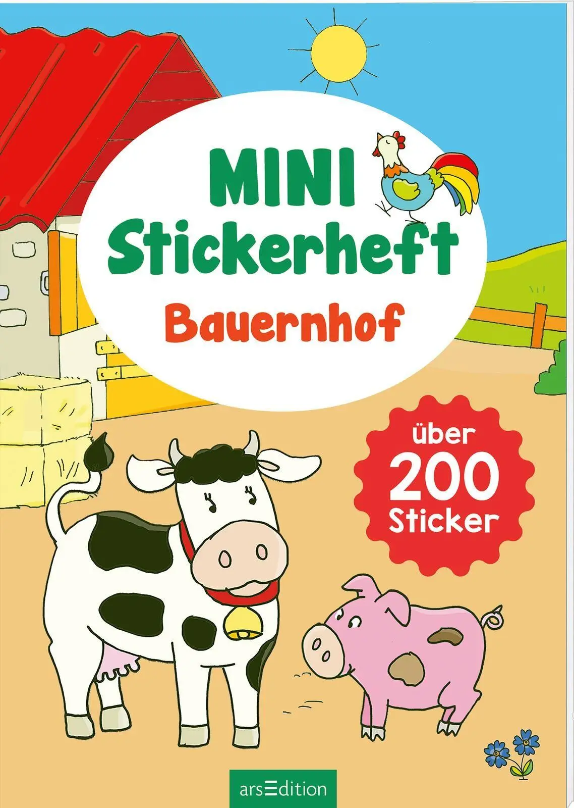 Cover: 9783845867304 | MINI-Stickerheft - Bauernhof | Über 200 Sticker | Sandra Schmidt