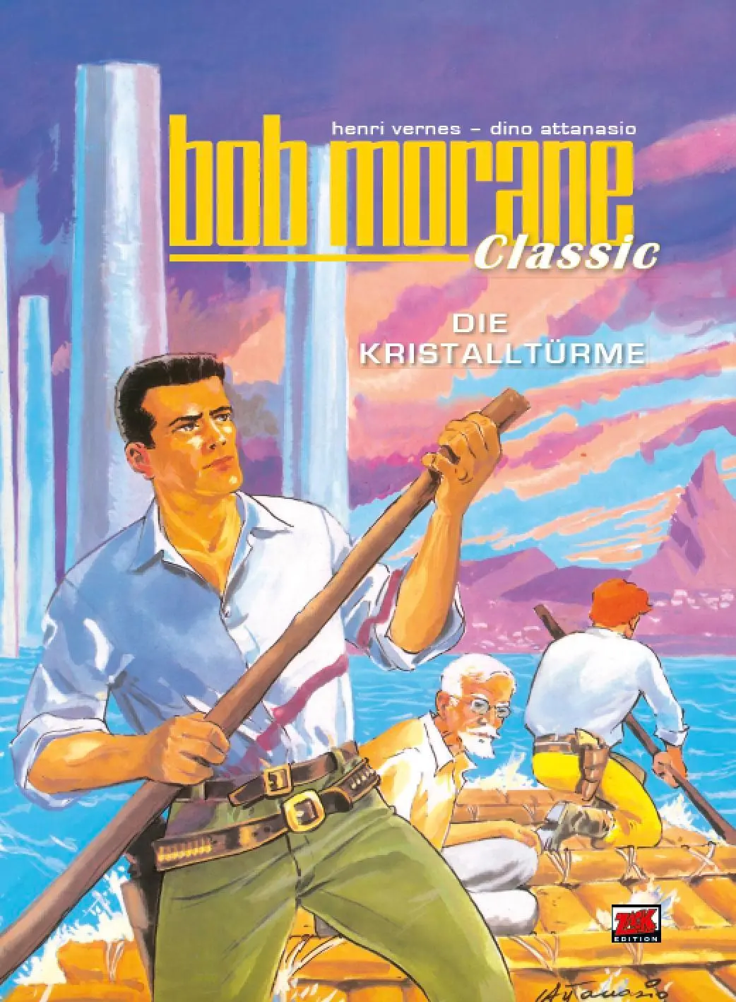 Cover: 9783949987304 | Bob Morane Classic Bd. 4 | Die Kristalltürme | Henri Vernes | Buch