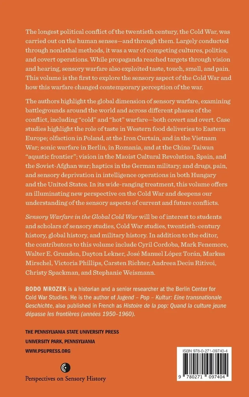 Rückseite: 9780271097404 | Sensory Warfare in the Global Cold War | Bodo Mrozek | Buch | Englisch