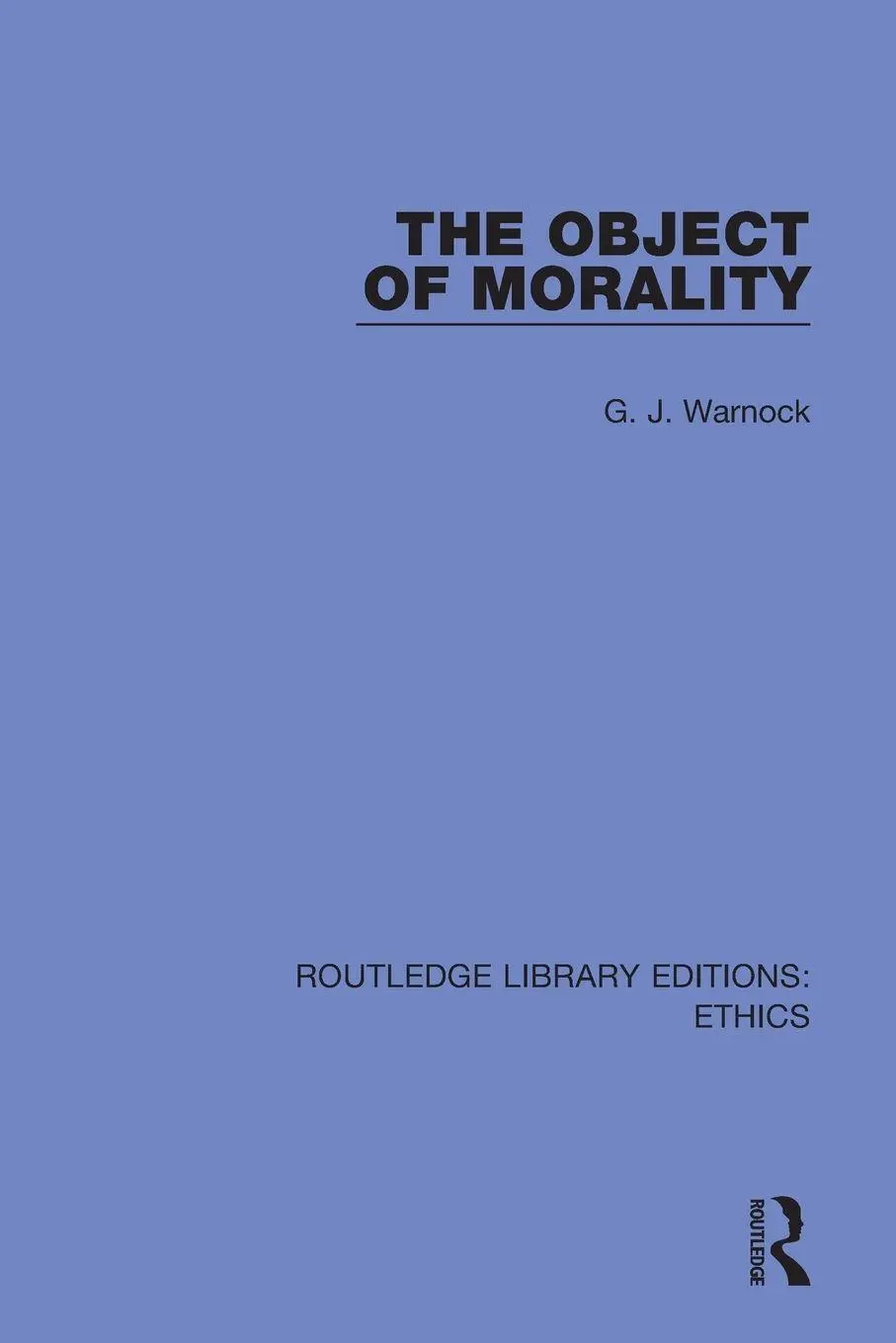 Cover: 9780367507404 | The Object of Morality | G. J. Warnock | Taschenbuch | Englisch | 2022