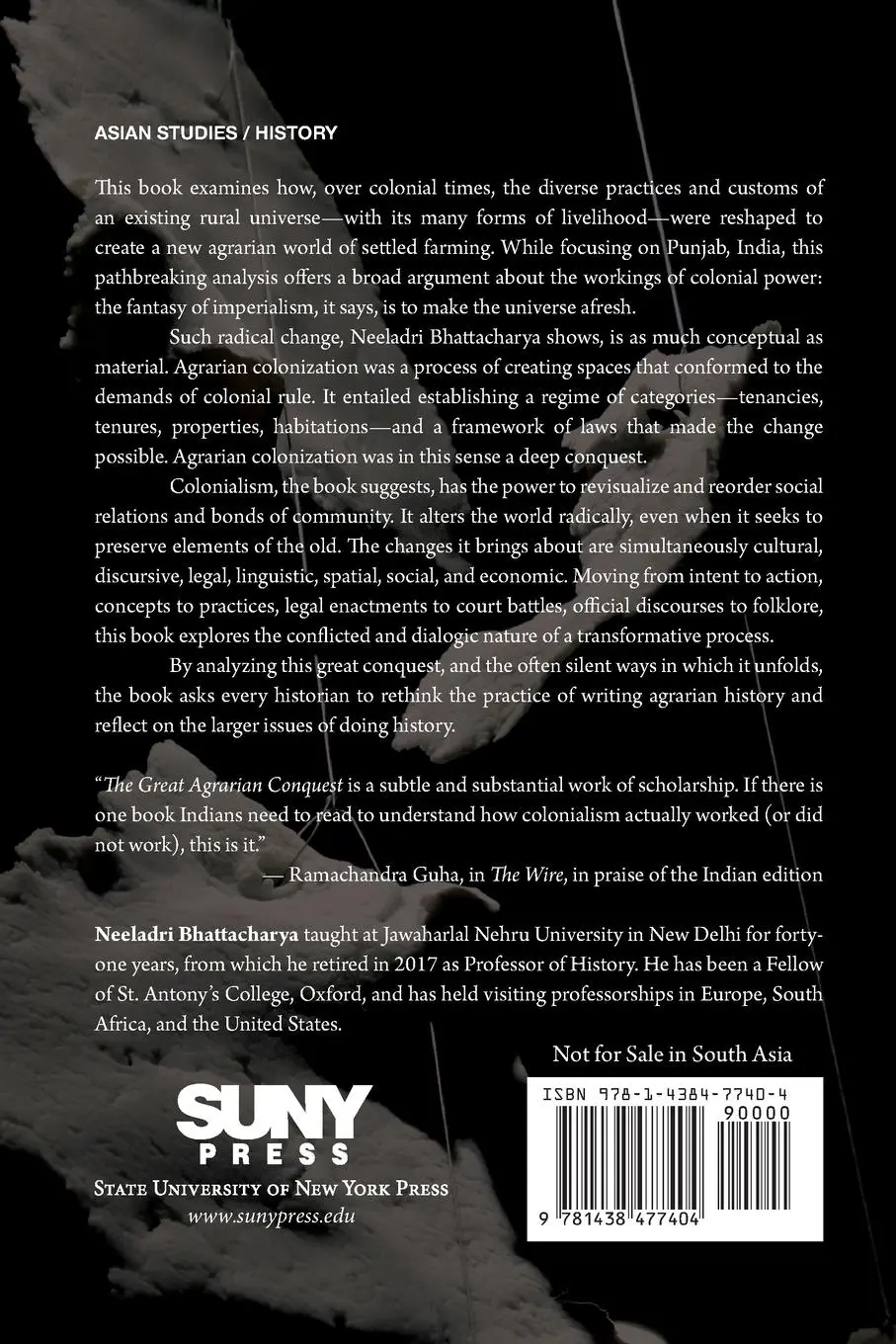 Rückseite: 9781438477404 | The Great Agrarian Conquest | The Colonial Reshaping of a Rural World