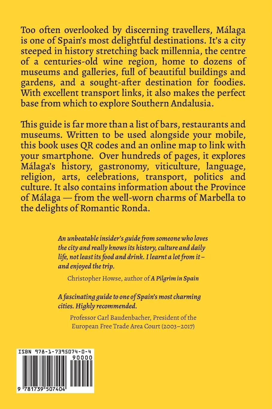 Rückseite: 9781739507404 | Málaga | A Comprehensive Guide to Spain's Most Hospitable City | Buch