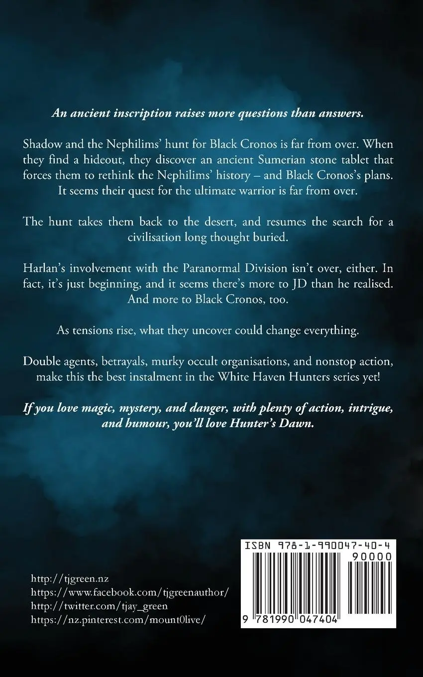 Rückseite: 9781990047404 | Hunter's Dawn | Paranormal Mysteries | Tj Green | Taschenbuch | 2022