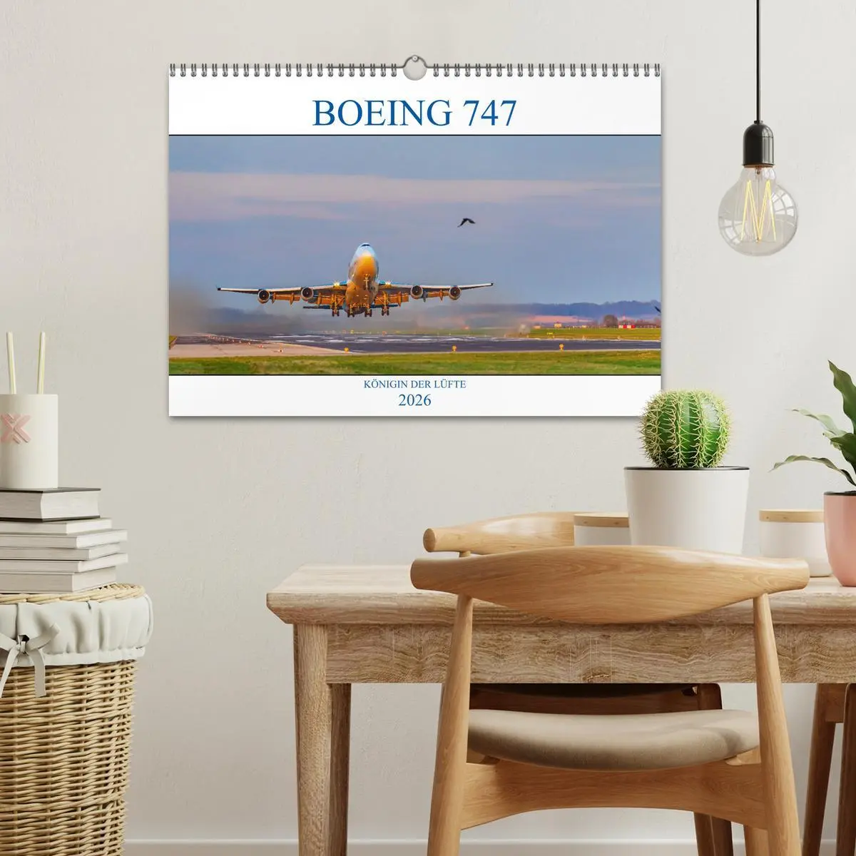Bild: 9783457607404 | BOEING 747 - Königin der Lüfte (Wandkalender 2026 DIN A3 quer),...