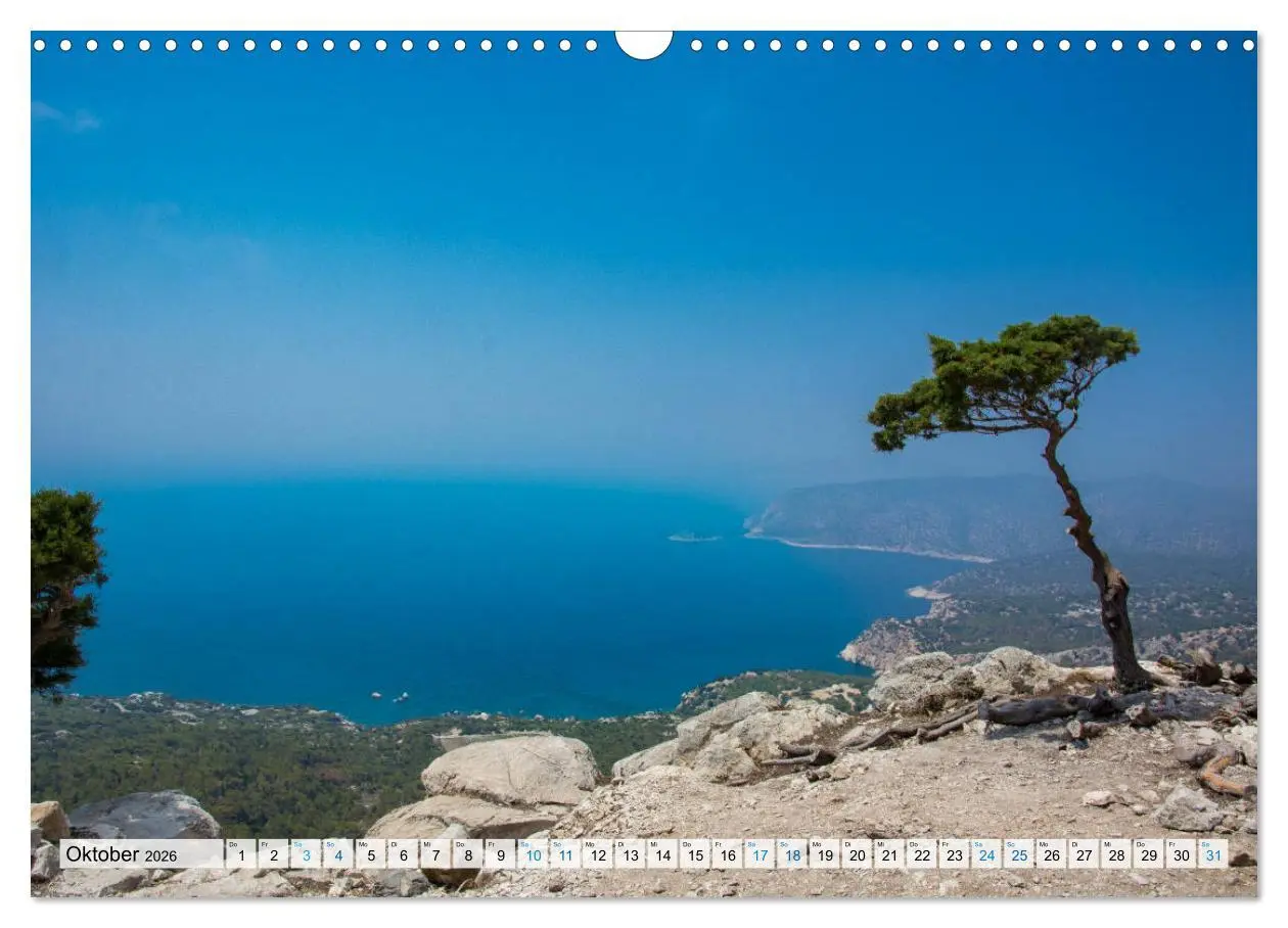 Bild: 9783457847404 | Rhodos - Traumhafter Süden (Wandkalender 2026 DIN A3 quer),...