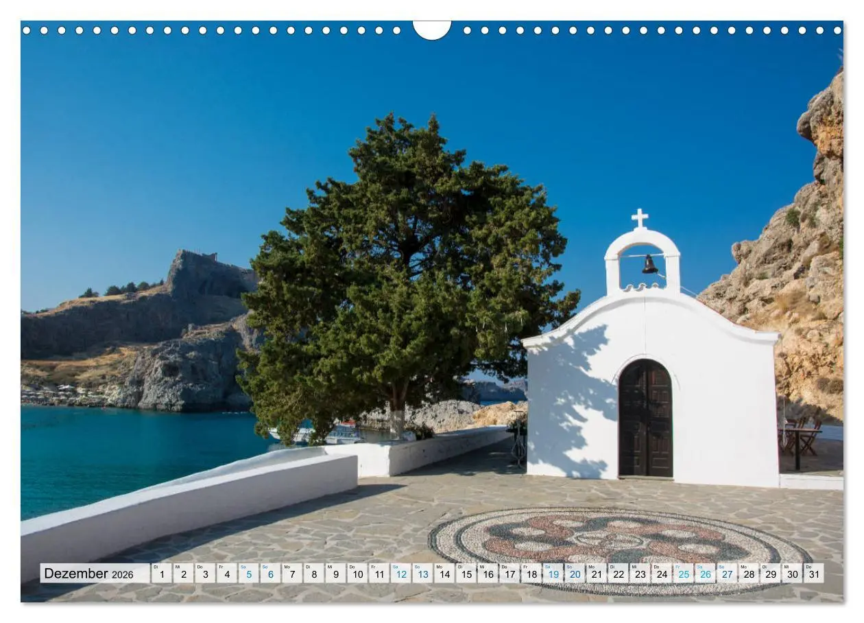 Bild: 9783457847404 | Rhodos - Traumhafter Süden (Wandkalender 2026 DIN A3 quer),...