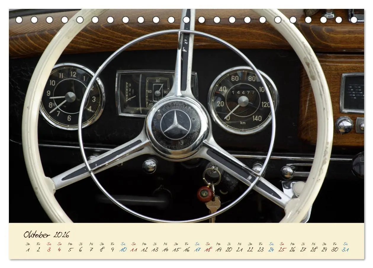 Bild: 9783457917404 | Klassiker mit Stern (Tischkalender 2026 DIN A5 quer), CALVENDO...