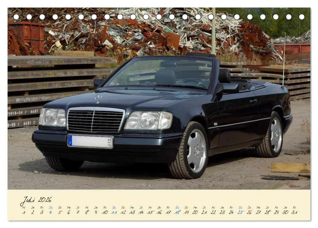Bild: 9783457917404 | Klassiker mit Stern (Tischkalender 2026 DIN A5 quer), CALVENDO...